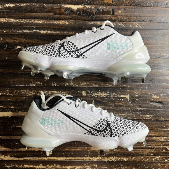 Men's Size 8 Nike Force Zoom Trout 7 Pro Baseball Metal Cleats CQ7224-101 - Picture 3 of 7